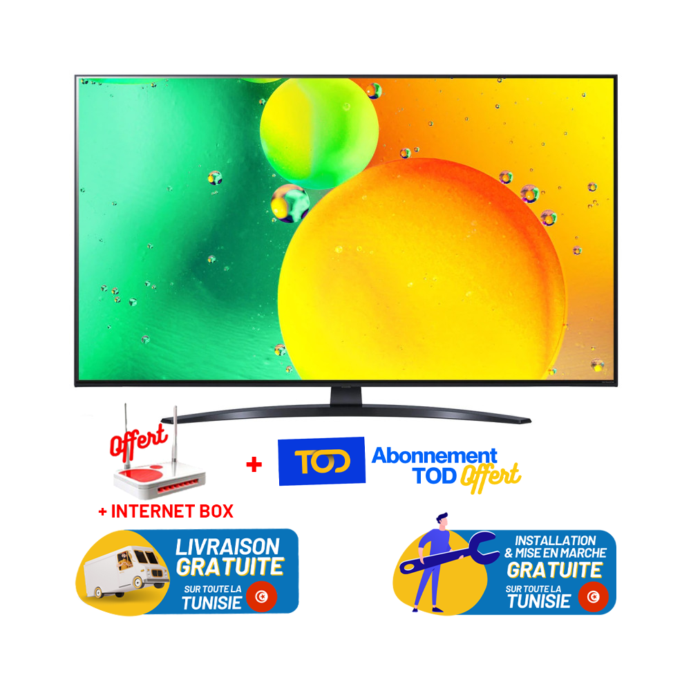 TV LG 65" NanoCell UHD 4K / Smart Tv / WiFi