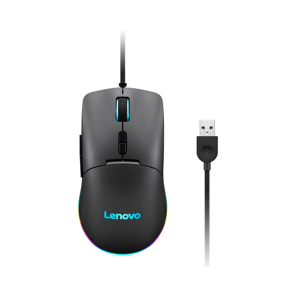 SOURIS FILAIRE GAMER LENOVO M210 RGB NOIR