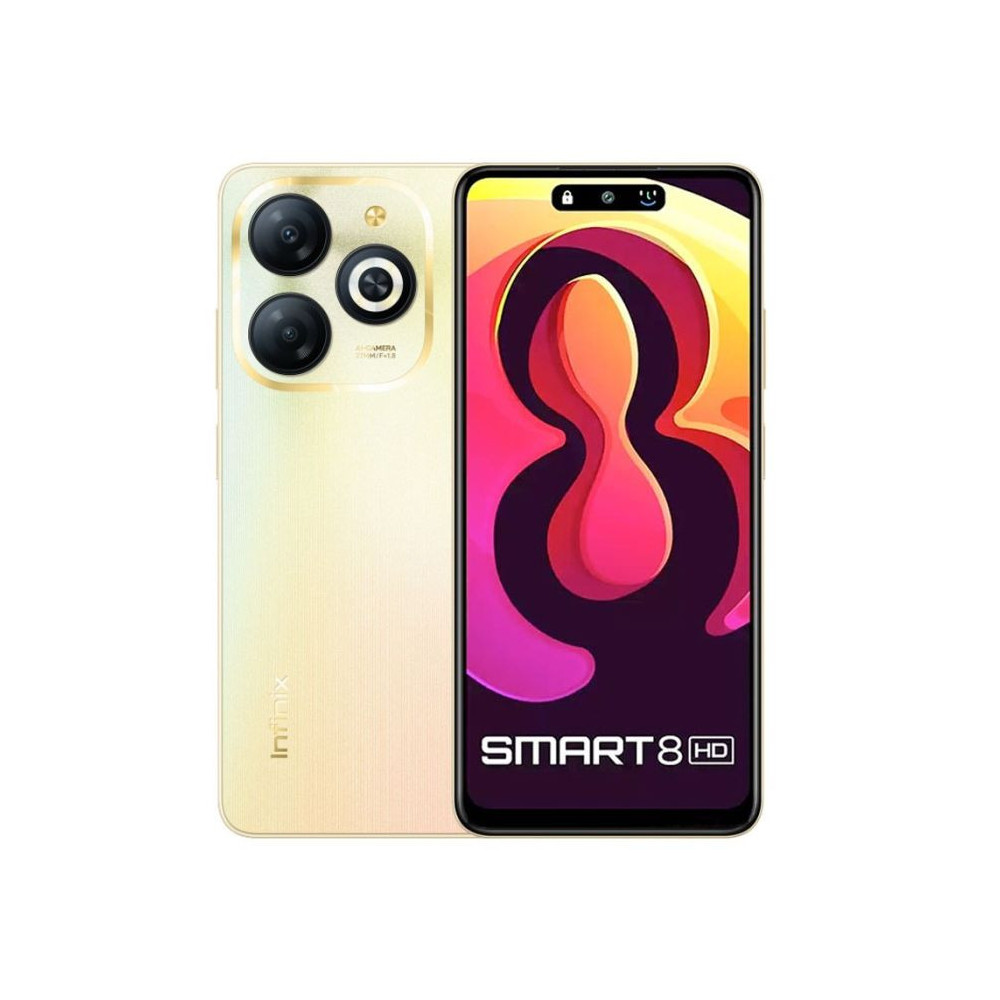 SMARTPHONE INFINIX SMART 8 HD / 2 GO / 64 GO / Gold