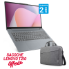 Pc Portable Lenovo IdeaPad Slim 3 15ABR8 / Ryzen 7 7730U / 16 Go / 512 Go SSD / Gris Avec SACOCHE