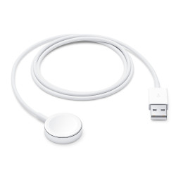 Câble de charge magnétique pour Apple Watch 1 Métre / Blanc