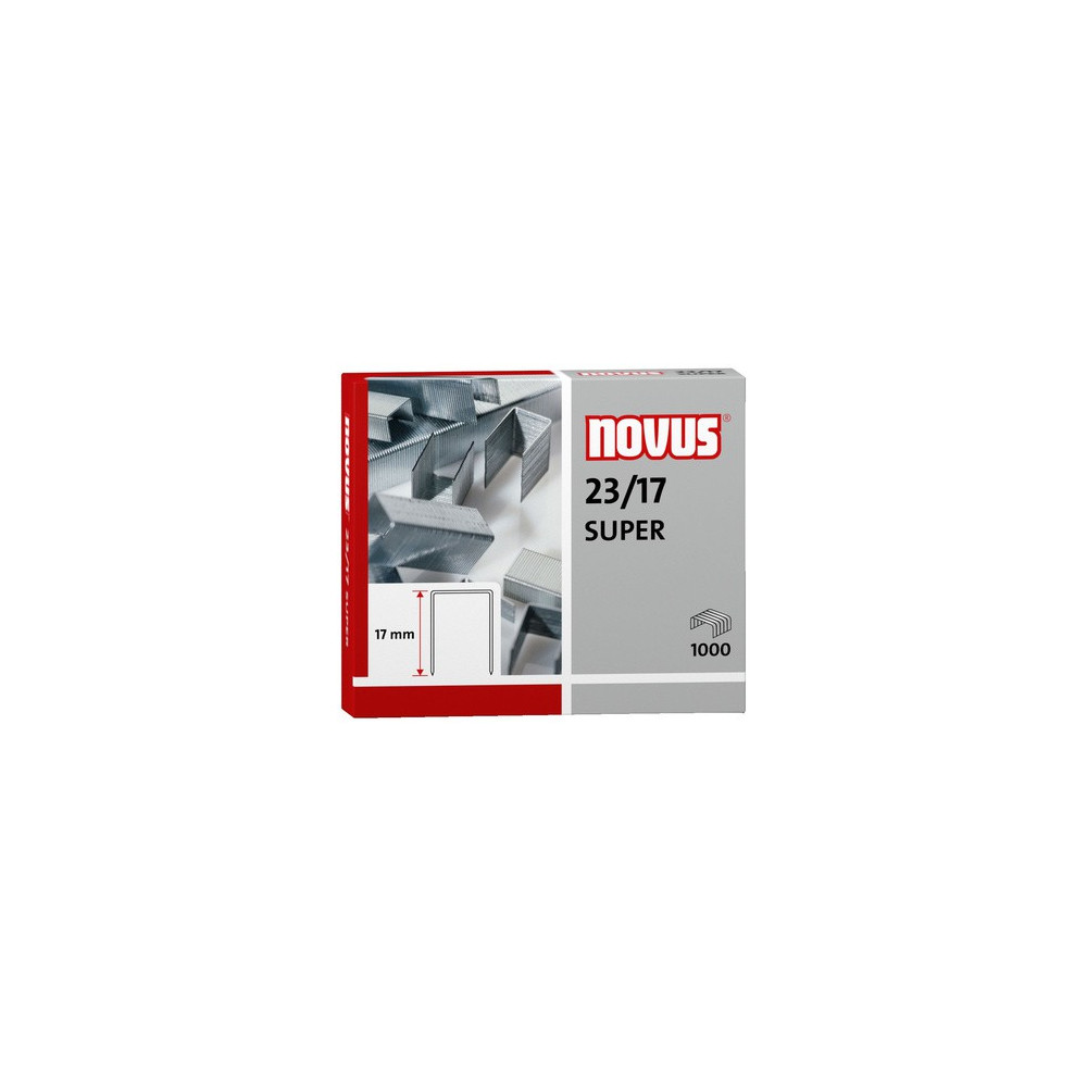 Agrafes Novus 23/17