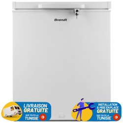 Congélateur Coffre Brandt BFK615MSW / 120L / Blanc