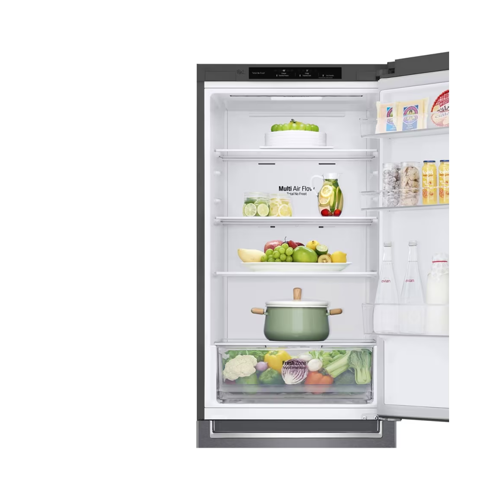 REFRIGERATEUR LG 341 Litres No Frost PLATINUM SILVER