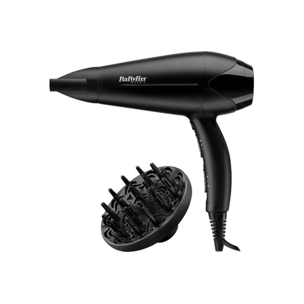 Sèche Cheveux Avec Diffuseur BABYLISS D563E / 2100 W / Noir