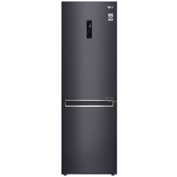 REFRIGERATEUR LG No Frost INVERTER Combiné 341 Litres / MATTE BLACK