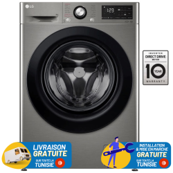 Lave linge Frontale LG F4R3VYG6P 9Kg