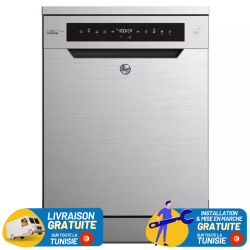 Lave vaisselle Inverter HOOVER 16 Couverts HF6B4S1PX / Inox