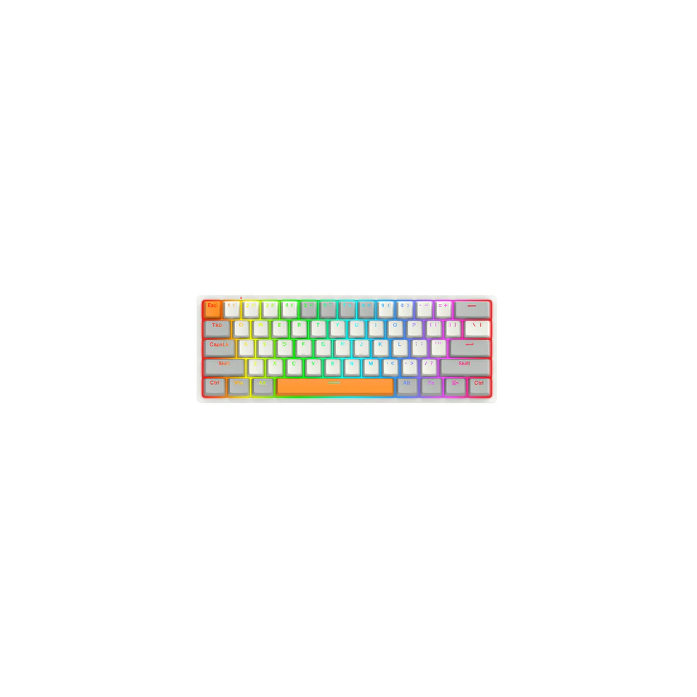 Clavier Gamer Mécanique Redragon AKALI K642WGO RGB / RED SWITCH