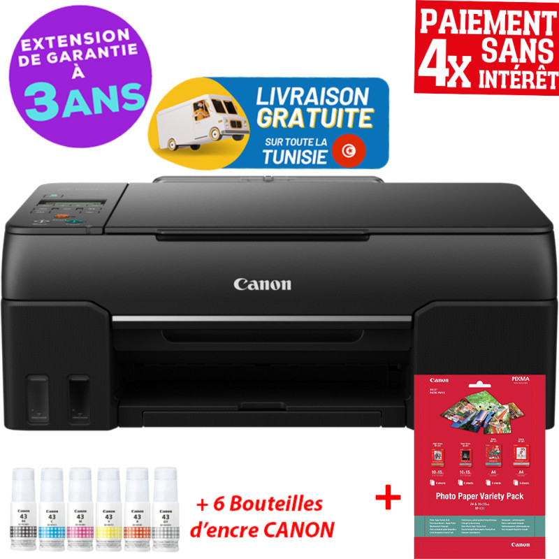 Imprimante à réservoir intégré A4 Canon Pixma G640