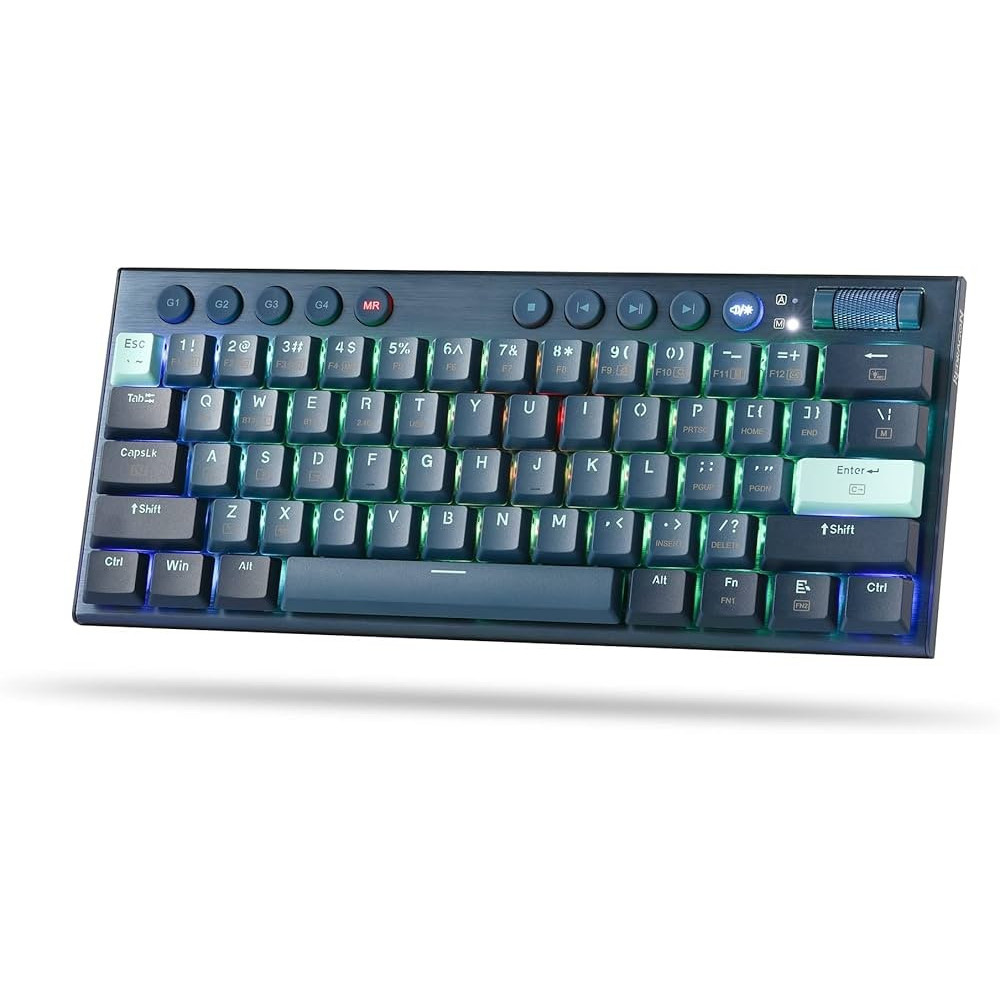 Clavier Gamer Mécanique Redragon NOCTIS K632 PRO RGB / Red Switch / BLEU