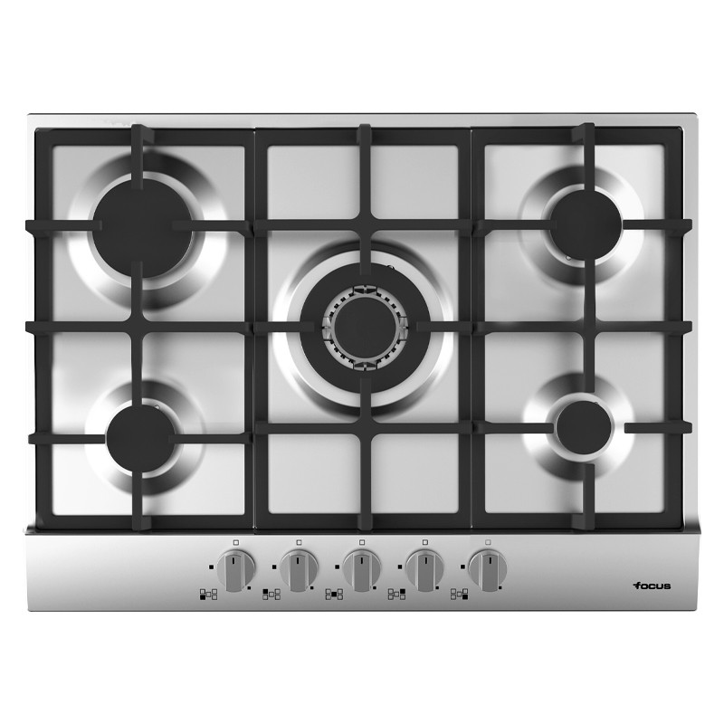 Plaque de cuisson Encastrable Focus 5 Feux / 70 cm/ Inox image 0