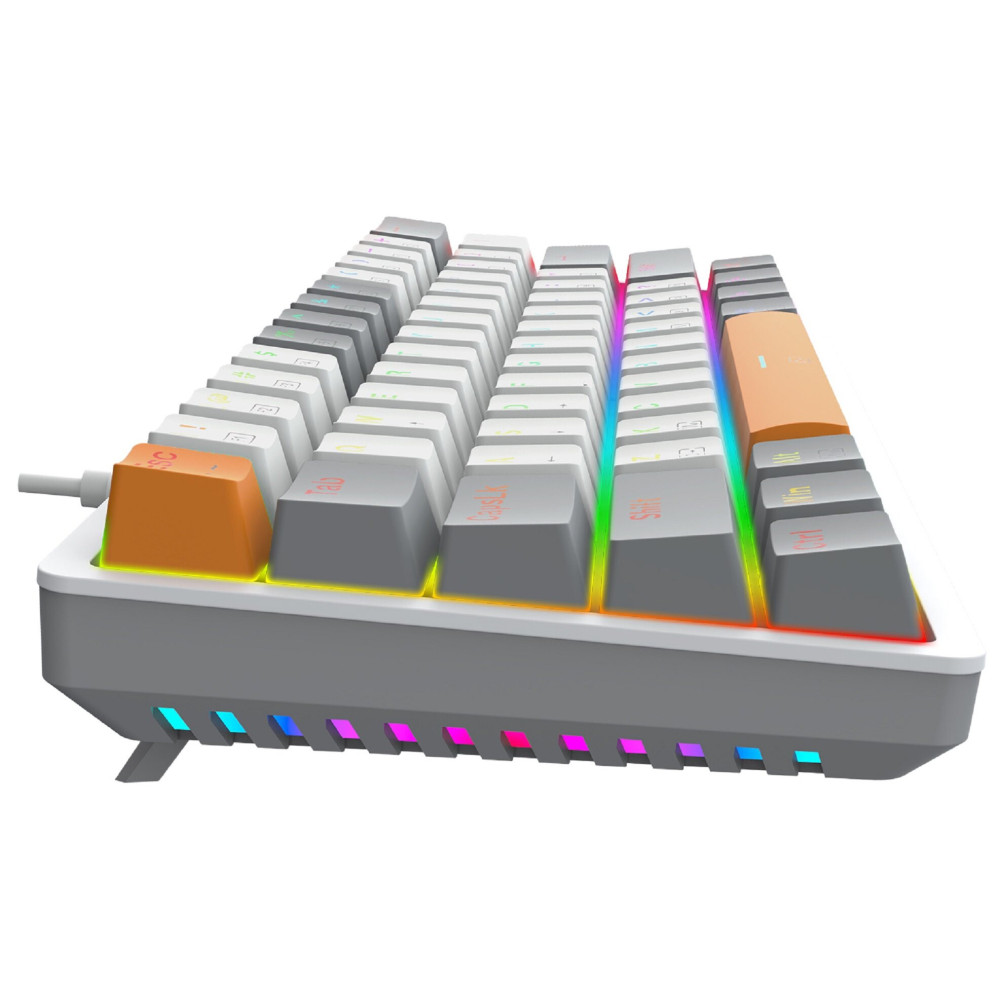 Clavier Gamer Mécanique Redragon AKALI K642WGO RGB / RED SWITCH