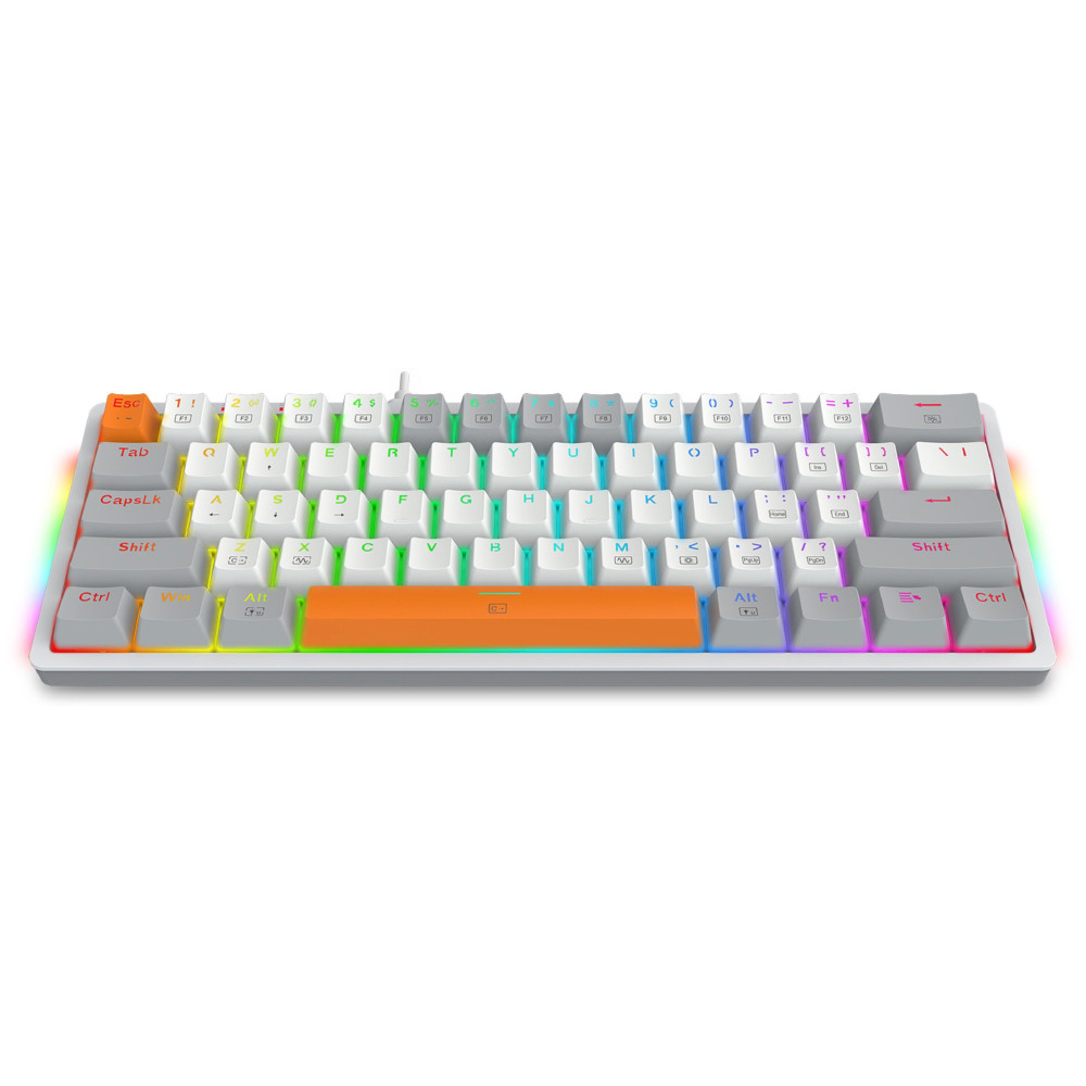 Clavier Gamer Mécanique Redragon AKALI K642WGO RGB / RED SWITCH