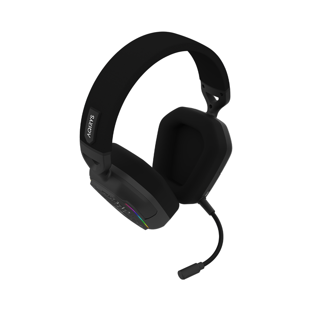 CASQUE MICRO GAMER Sans Fil ALNAIR  AQIRYS  / Noir