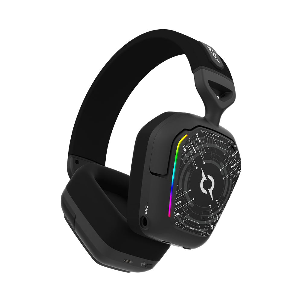 CASQUE MICRO GAMER Sans Fil ALNAIR  AQIRYS  / Noir