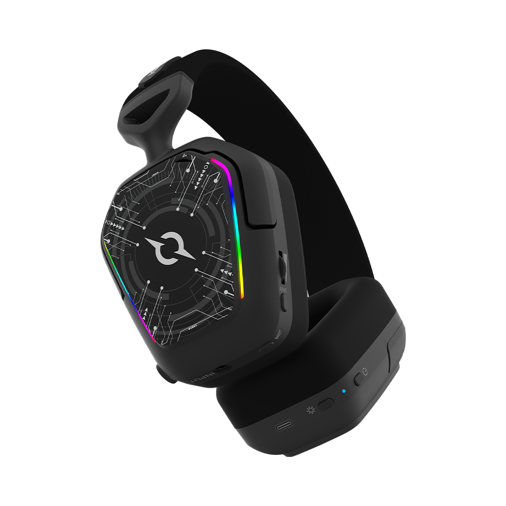 CASQUE MICRO GAMER Sans Fil ALNAIR  AQIRYS  / Noir