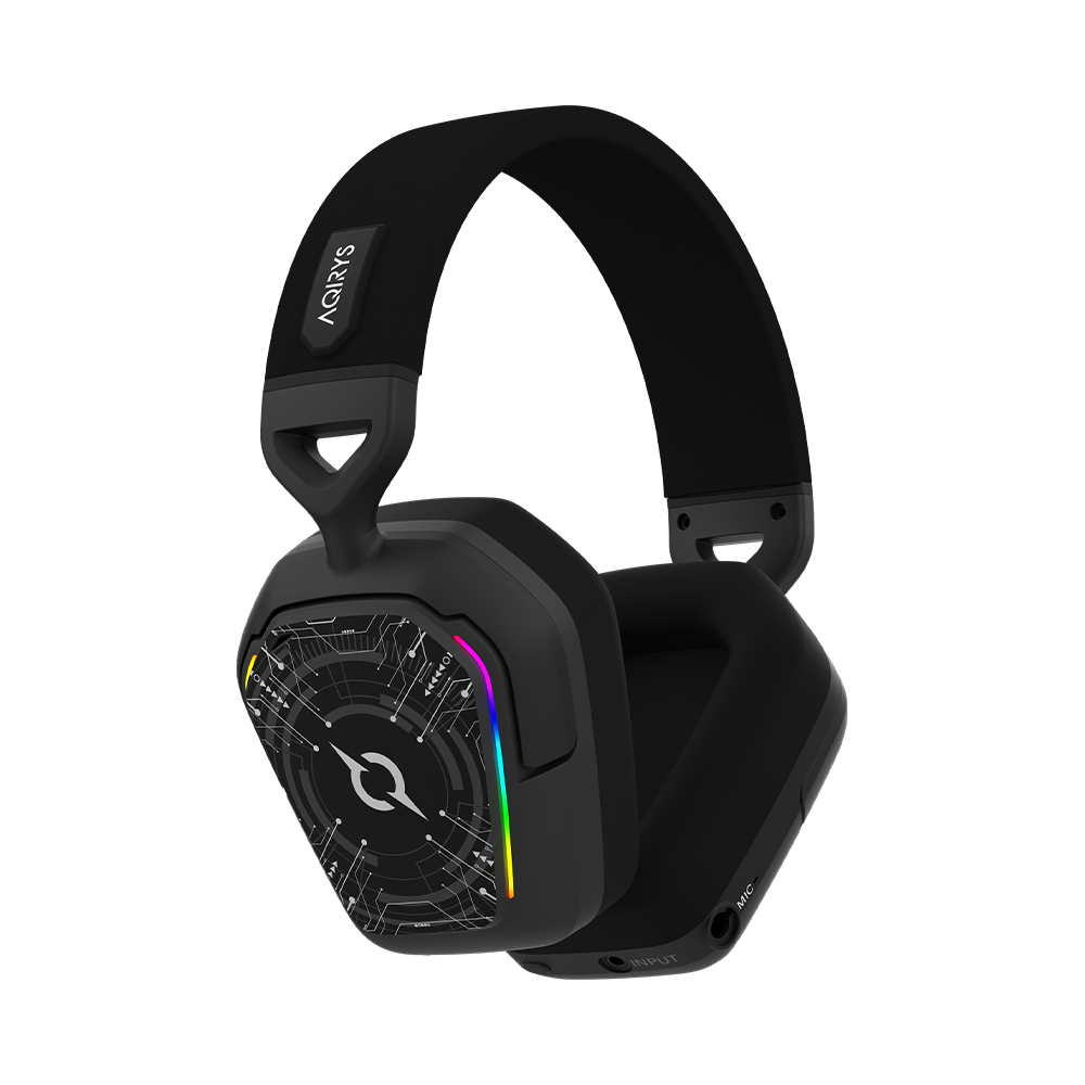 CASQUE MICRO GAMER Sans Fil ALNAIR  AQIRYS  / Noir