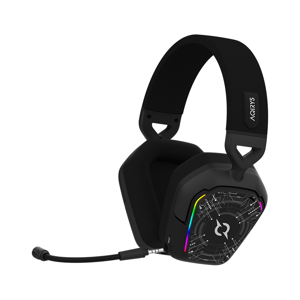CASQUE MICRO GAMER Sans Fil ALNAIR  AQIRYS  / Noir