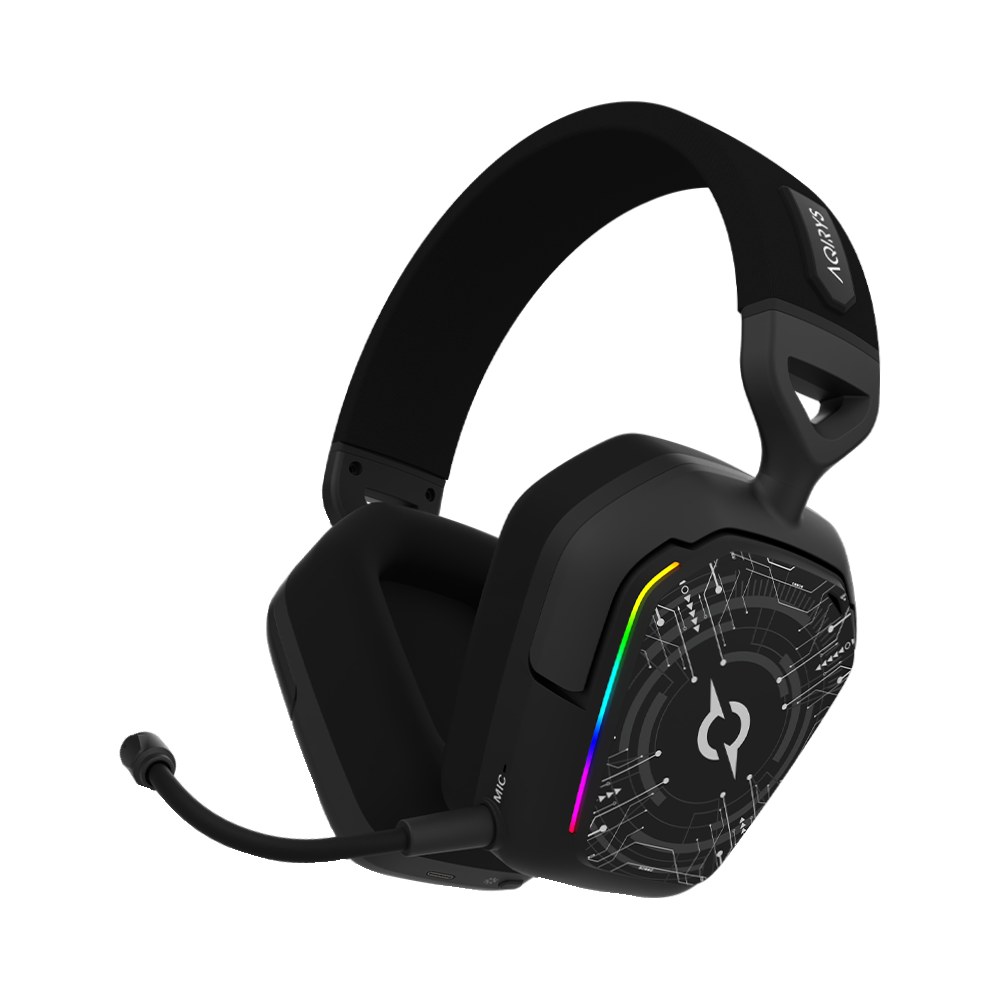 CASQUE MICRO GAMER Sans Fil ALNAIR  AQIRYS  / Noir