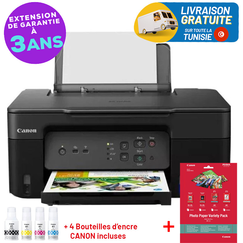 Imprimante Multifonctions  Jet d'encre Couleur CANON PIXMA G3430