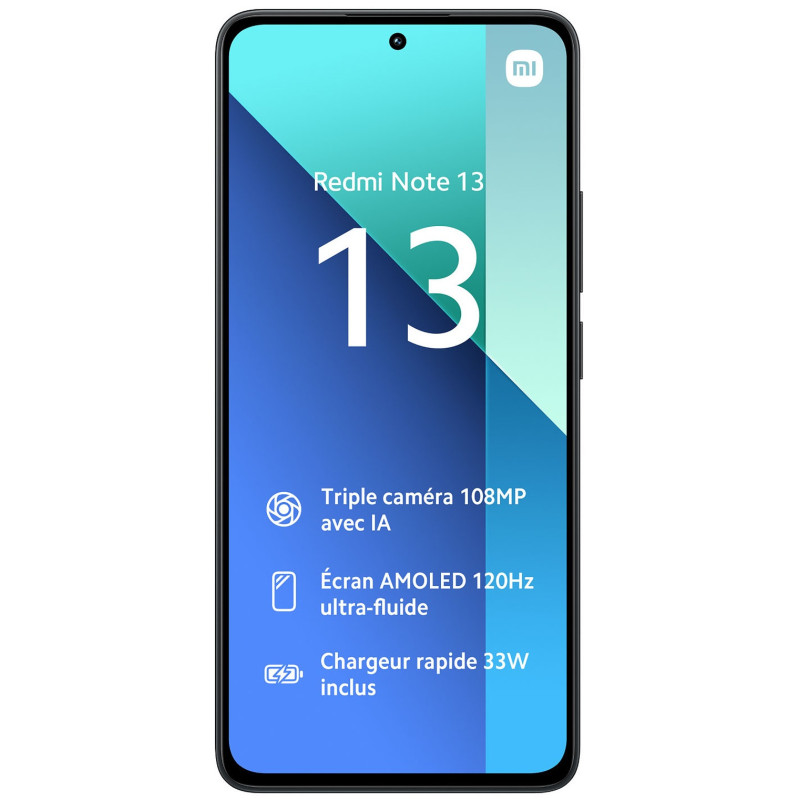 XIAOMI Redmi Note 13 noir