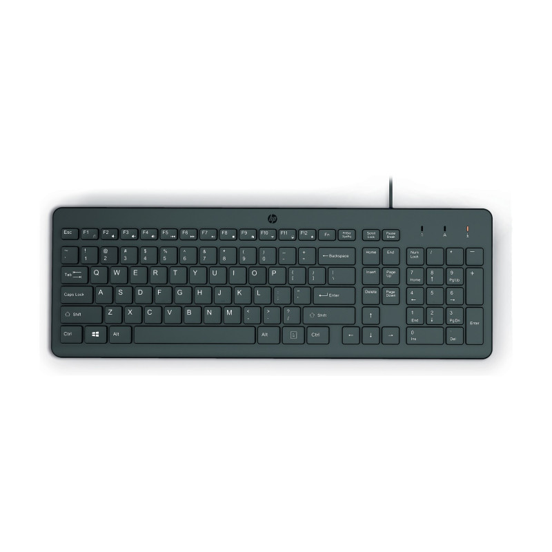 Clavier filaire HP 150 Azerty  / Noir