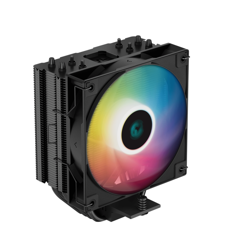 Ventilateur de processeur DeepCool AG400 BK ARGB / Noir