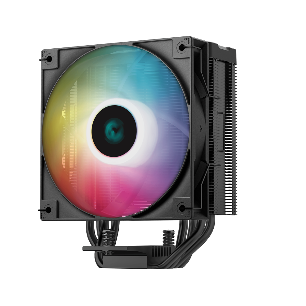Ventilateur de processeur DeepCool AG400 DIGITAL BK ARGB / Noir