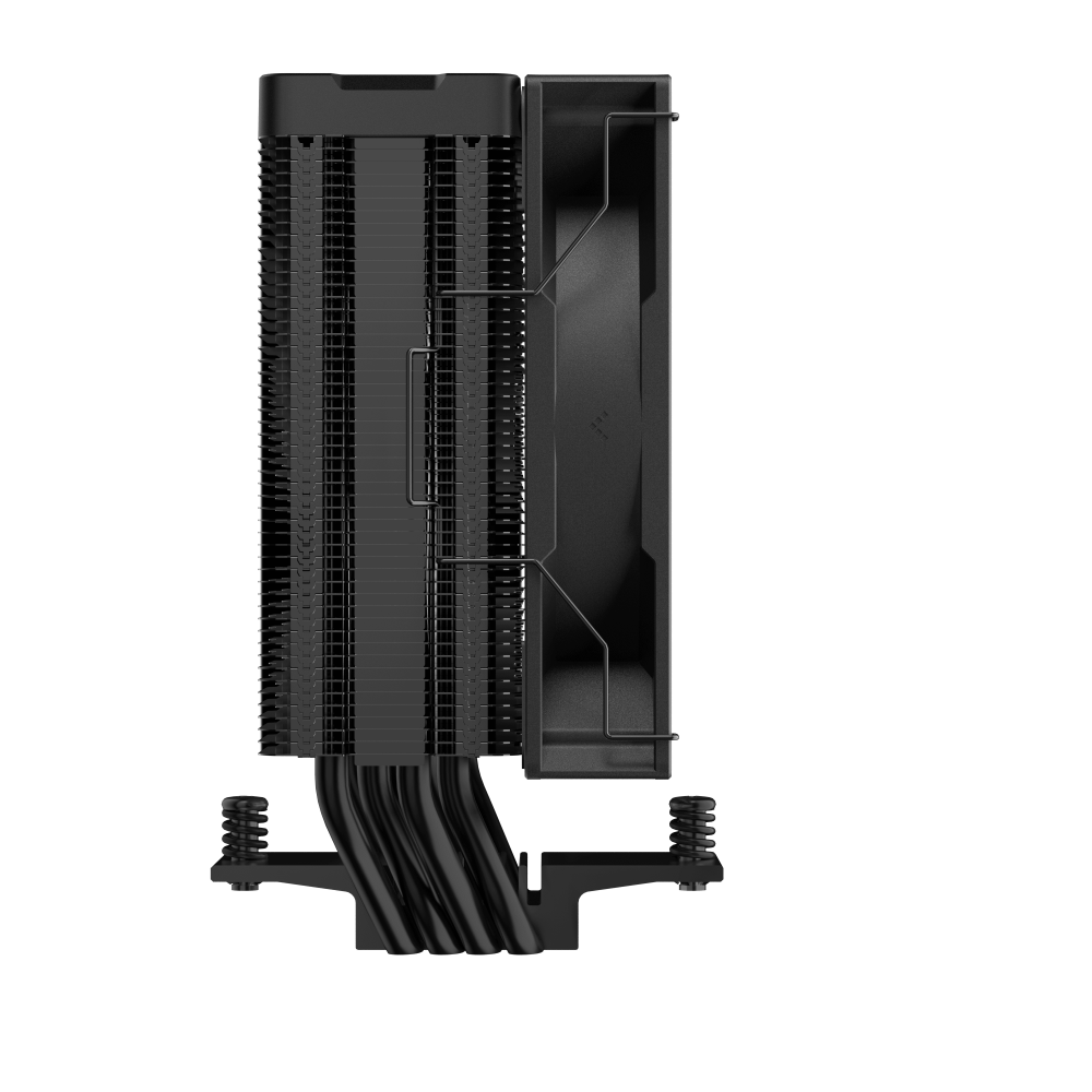 Ventilateur de processeur DeepCool AG400 DIGITAL BK ARGB / Noir