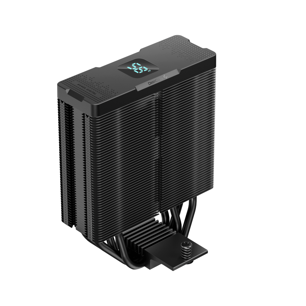 Ventilateur de processeur DeepCool AG400 DIGITAL BK ARGB / Noir
