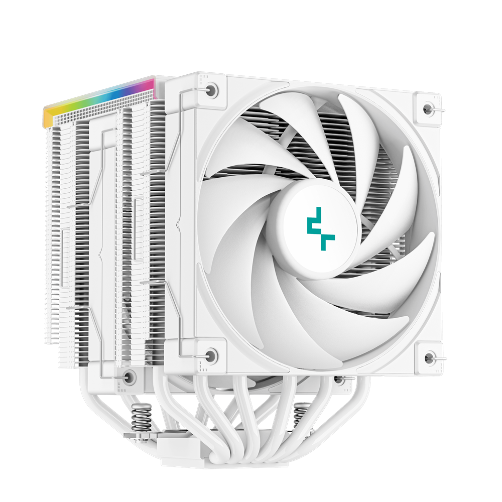 Ventilateur de processeur DeepCool AK620 DIGITAL WH / Blanc