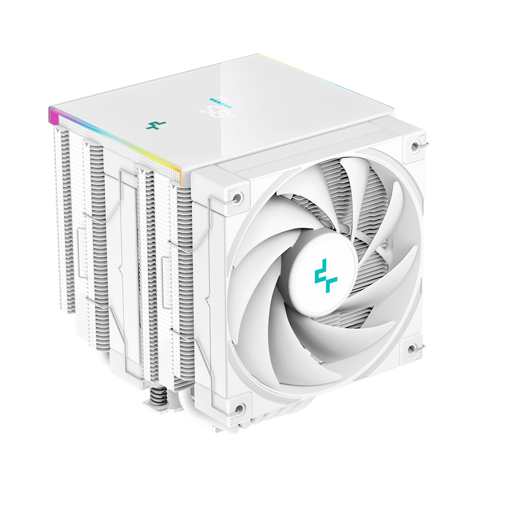 Ventilateur de processeur DeepCool AK620 DIGITAL WH / Blanc
