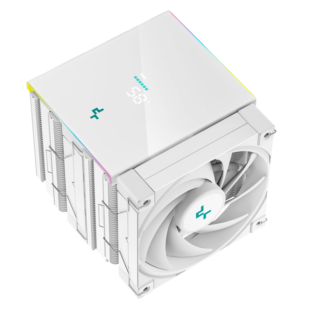 Ventilateur de processeur DeepCool AK620 DIGITAL WH / Blanc