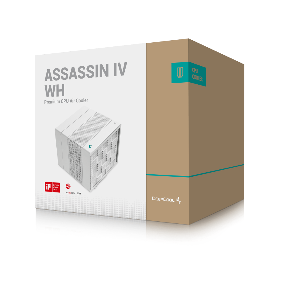 Ventilateur de processeur DeepCool ASSASSIN IV WH / Blanc