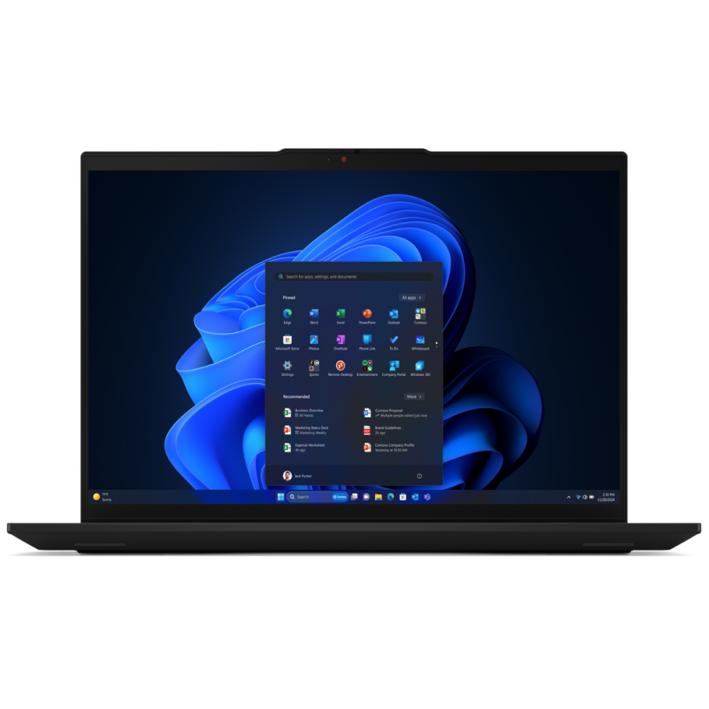 Pc Portable Lenovo ThinkPad L16 Gen 1 / Ultra 5 125U / 8 Go DDR5 / 512 Go SSD / Windows 11 Pro / Noir