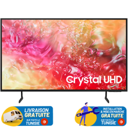 Téléviseur SAMSUNG 65" UHD 4K CRYSTAL