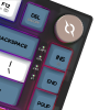 CLAVIER GAMER Mécanique AQIRYS LIBERTAS  100% Anti-ghosting RGB NOIR