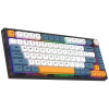 CLAVIER GAMER Mécanique AQIRYS LIBERTAS  100% Anti-ghosting RGB NOIR