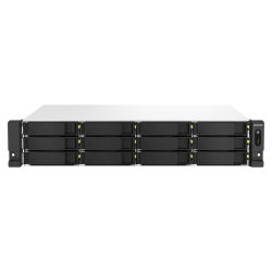 Serveur NAS 12 baies QNAP TS-1264U-RP-8G / Sans Disque Dur / Intel Celeron N5095