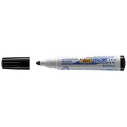 Marqueur effaçable BIC 1701 pointe ogive / Noir
