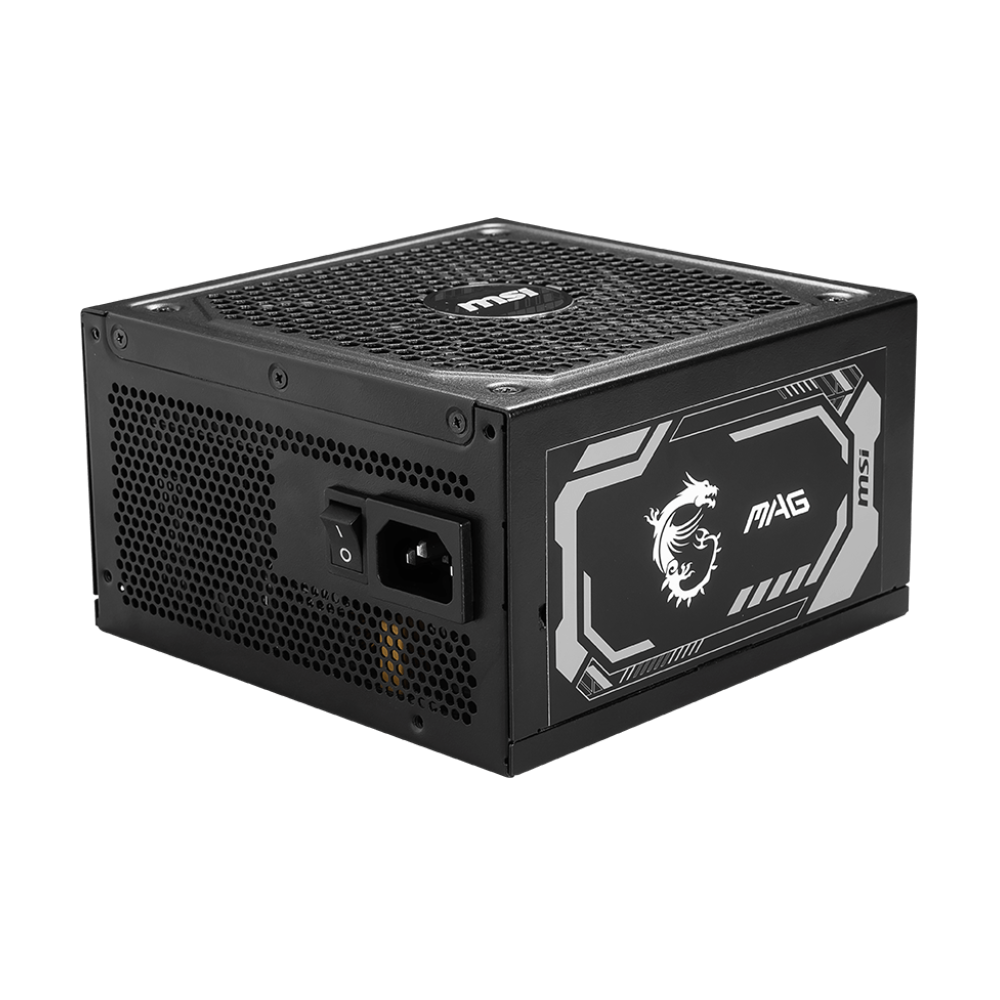 Boîte d'alimentation MSI MAG A1250GL PCIE5 / 80 PLUS Gold / 1250 W / Noir