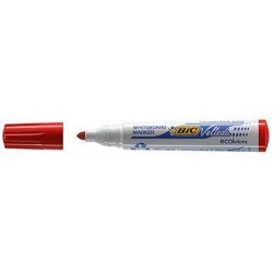 Marqueur effaçable BIC 1701 pointe ogive / Rouge