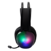 Micro-Casque Gaming Filaire White Shark PEACOCK GH-2444 / RGB / Noir