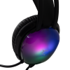 Micro-Casque Gaming Filaire White Shark PEACOCK GH-2444 / RGB / Noir
