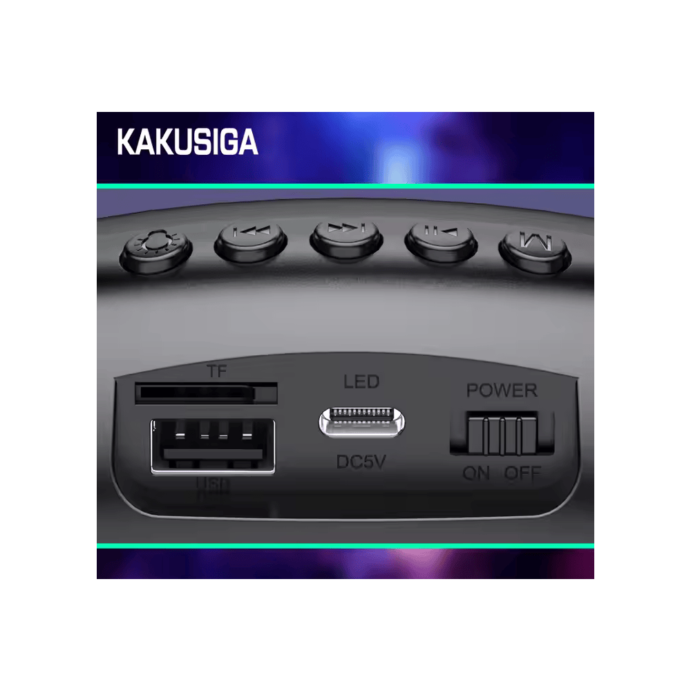 Haut-Parleur Sans Fil KAKU KK-6102 Flame Light