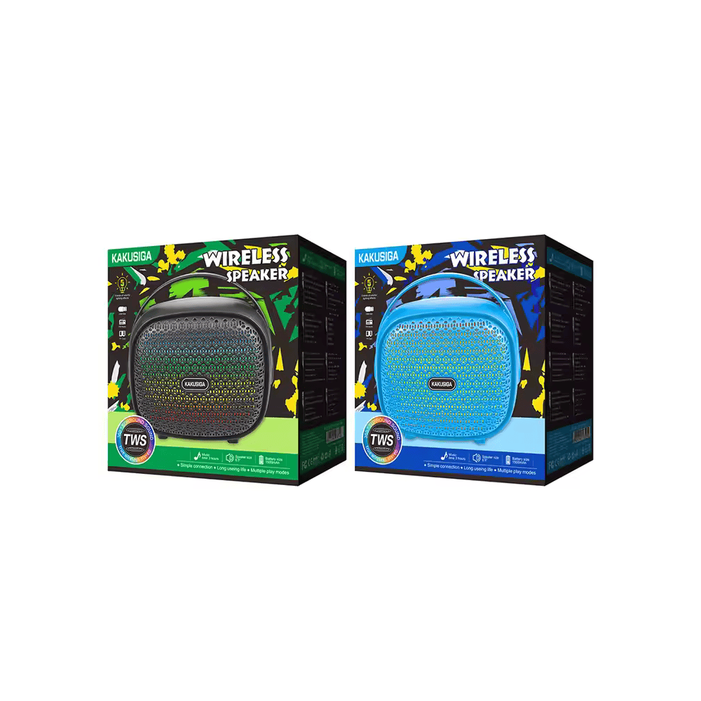 Haut-Parleur Sans Fil KAKU KK-6102 Flame Light
