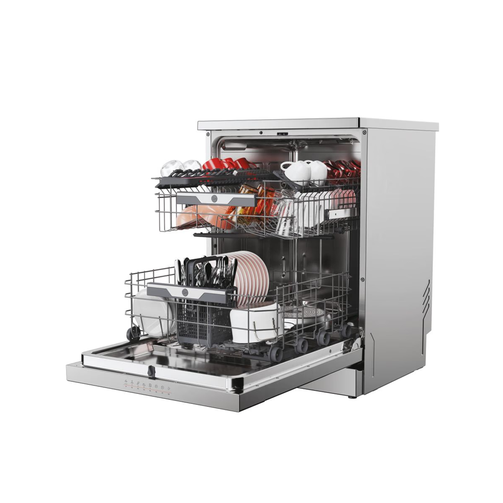 LAVE VAISSELLE HOOVER INVERTER 16 Couverts INOX / HF6C7F0X-17