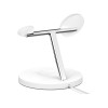 Station de chargement sans fil 3 en 1 avec MagSafe 15 W Belkin WIZ017VFWH / Blanc
