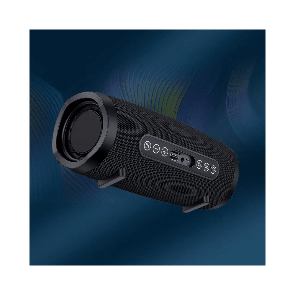 Haut-parleur sans fil portable avec lampe à flamme KSC-615 KAKUSIGA